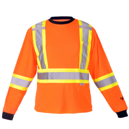 6015O Viking® Safety Cotton Lined Long Sleeve Shirt