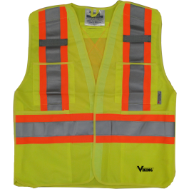 6135G Viking® 5pt. Tear Away Safety Vest