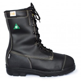 leather mining boots