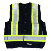 6160BK Viking® Tall Safety Vest