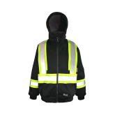 6421BK Viking® Cotton-Lined Safety Hoodie