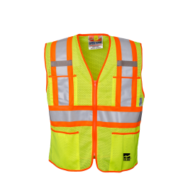 U6112G Open Road® Zipper Safety Vest