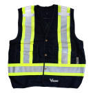 6160BK Viking® Tall Safety Vest