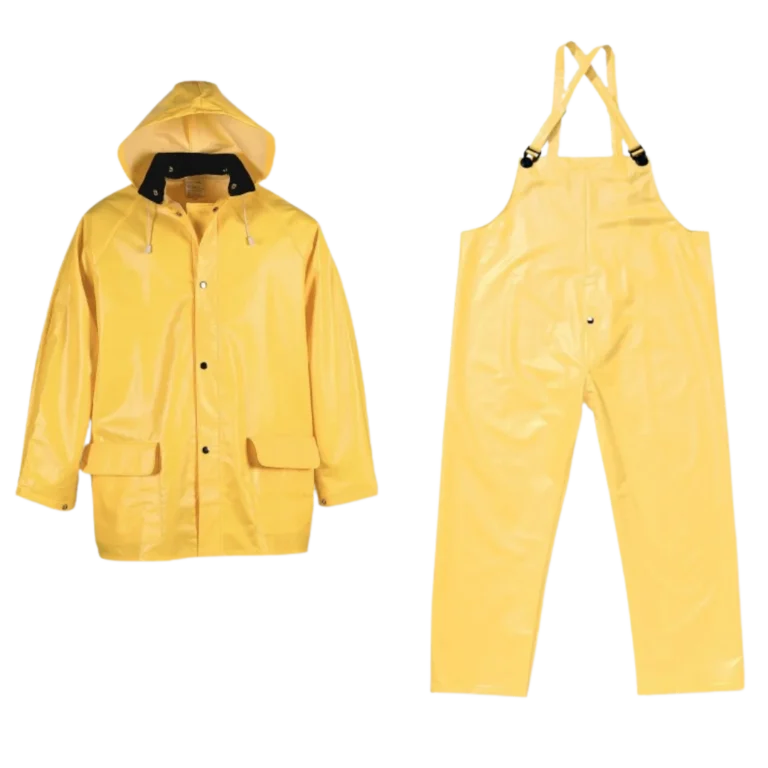 Viking Pantalons à Bavette Journeyman, Grand, Polyester/PVC, Jaune
