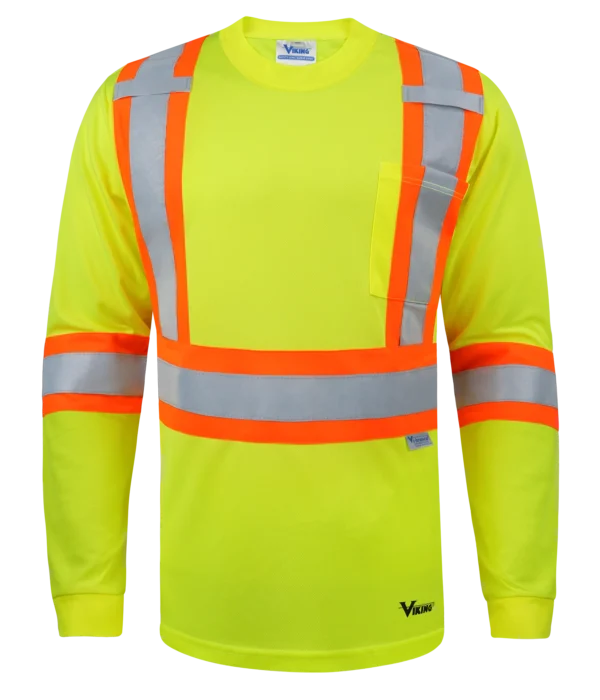 6014G Viking® Safety Longsleeve Shirt